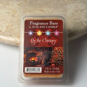 Tuscany Candle Fragrance Bars 2.5oz Orange By the Chimney Wax Melts 6-Cube Pack